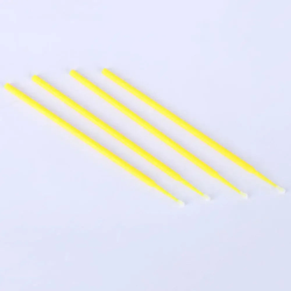 100pcs/lot Micro Brushes Make Up Eyelash Extension Disposable Eye Lash Glue Cleaning Brushes Free Applicator Sticks Makeup Tools