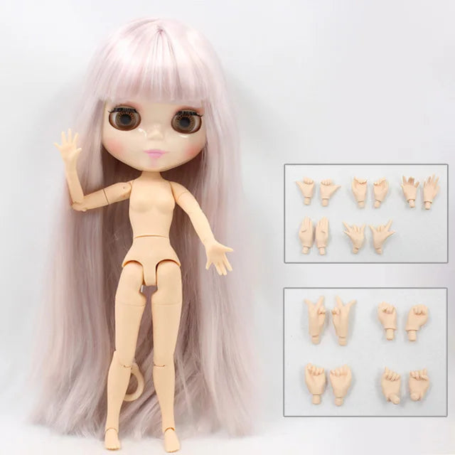 ICY DBS Blyth Doll 1/6 bjd 30cm toy white skin joint body 30cm toy girls gift