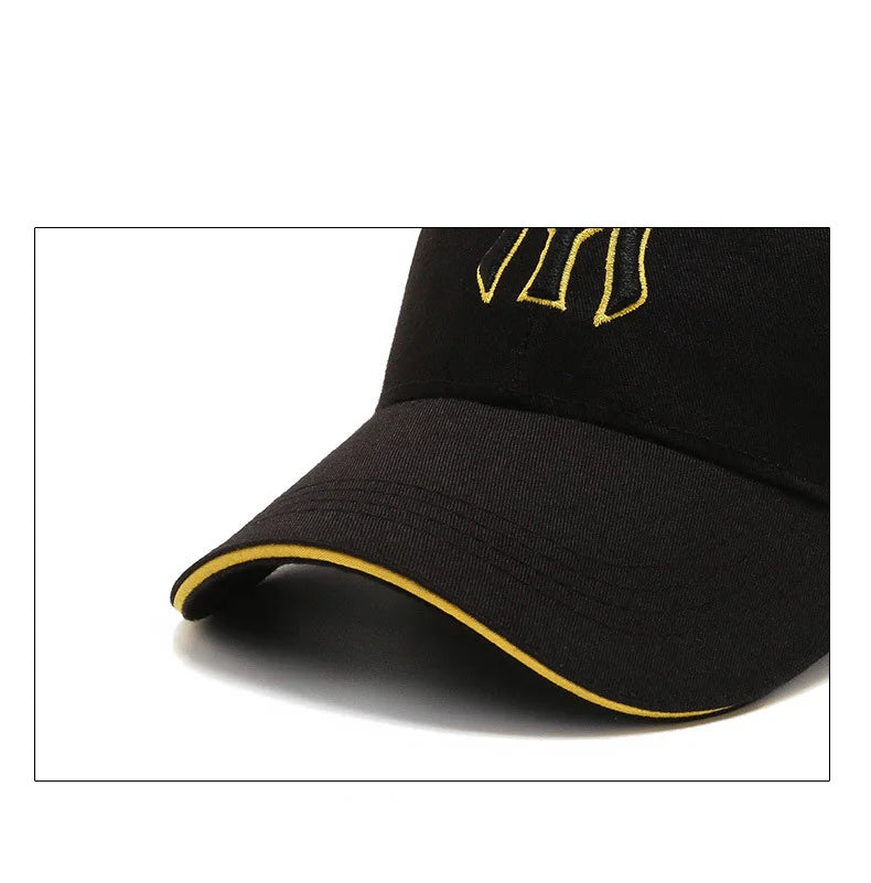 Hat Men's Casual Korean Version Outdoor Versatile Sunscreen Embroidery Letter Cap Couple Baseball Cap Women's Fashion Sunshade
