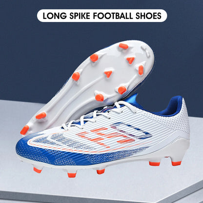 Adult FG AG Football Boots Lightweight PU Synthetic Upper Anti‑Slip Studded Cleats For Outdoor Natural & Artificial Grass Field