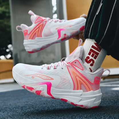 Men Basketball Shoes Women Unisex Unisex Outdoor Non-slip Trainer Light High Quality Athletic Sneakers Breathable Sports Shoes