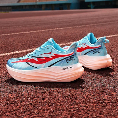 Men's Running Shoes Breathable Couple Trainer Race Luxury shoes Sneakers Mesh Outdoor Non-Slip Jogging Cushioning Off-road Shoes