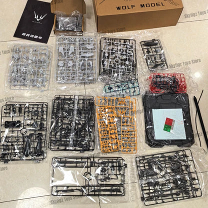 In Stock WOLF Second Batch of Repaired Version Model 1/100 MG Barbatos Wolf King GK Assembled Model Kit Movable Doll Robot