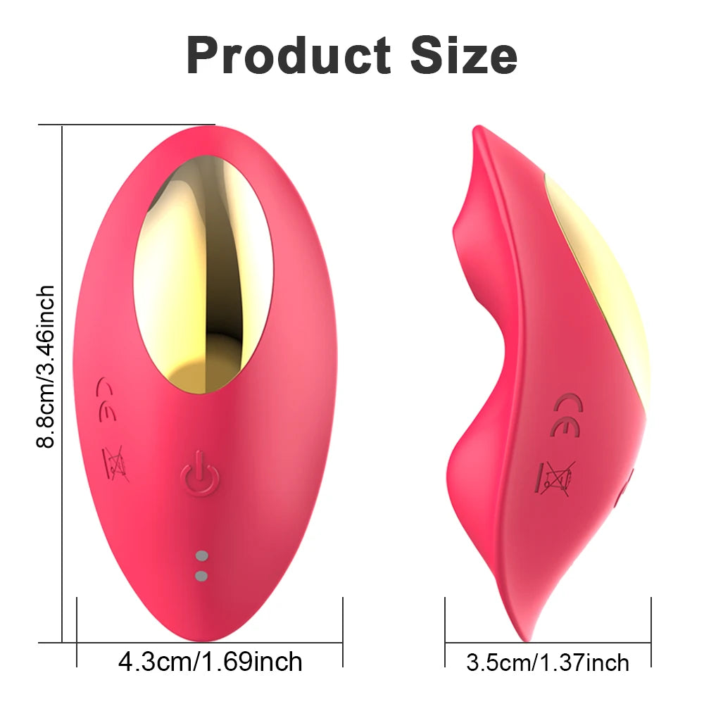 App-Controlled Wearable Suction Vibrator