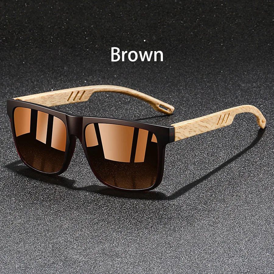 Fashion Vintage Square Colorful Square Frame Sunglasses Men Women Fishing Driving Fashion Brand Designer Lightweight Sun Glasses