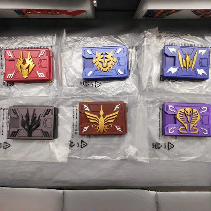 Original Bandai Kamen Rider Ryuki Csm Belt V Buckle Dragvisor Box Insert Card Ryuga Ouja Anime Collect ID Card Pack Boy'S Gift