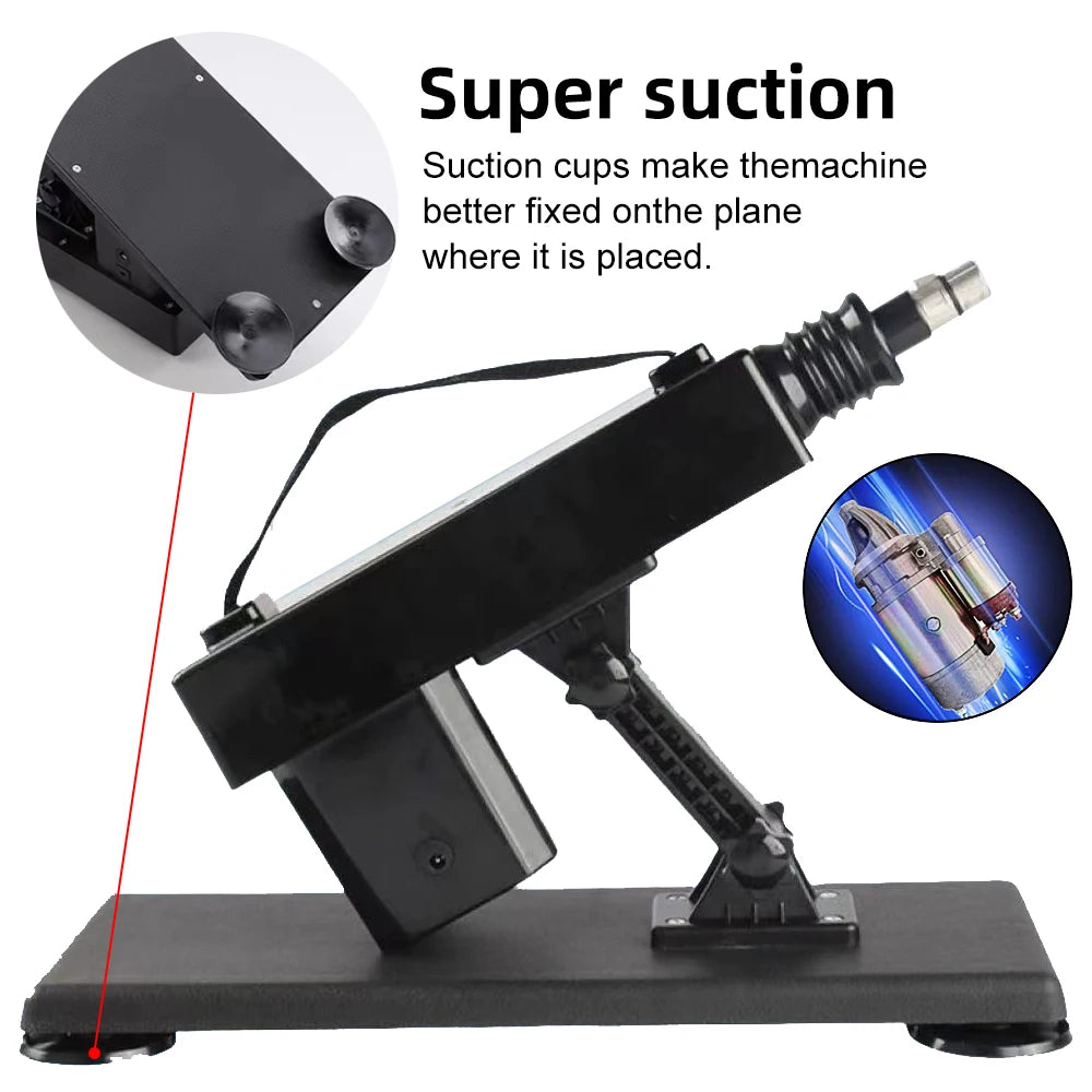Vibrator Powerful Sex Machine For Women Automatic Female Pseudopenis Masturbation Pumping Sex Machine Gun For Adults With Dildo