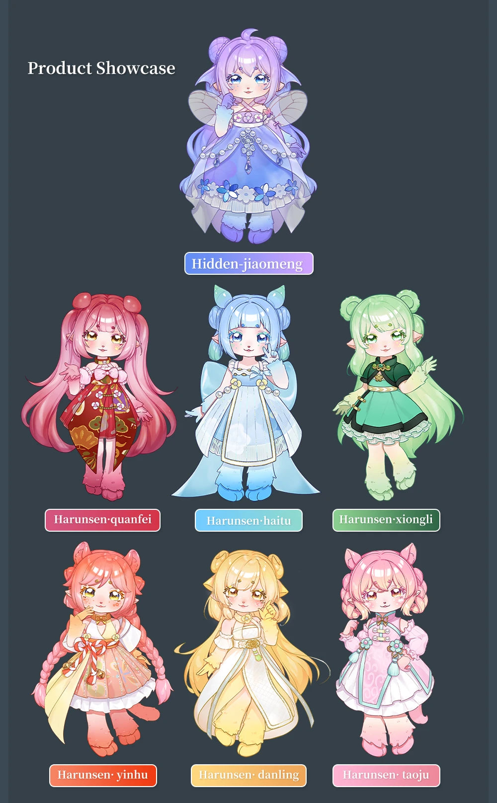 ICY DBS Maytree OB11 Doll Special Offer Surprise Blind Box Animal Body Beast Spring Forest Series Collection SD Gift