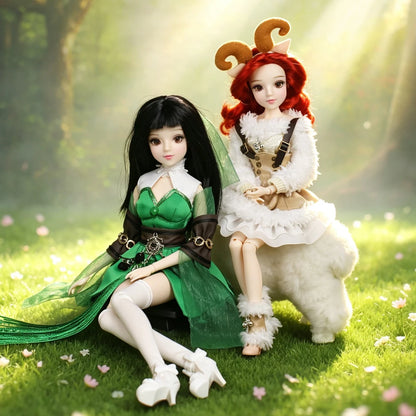 DBS 1/6  MMgirl Clothing Set compatible with the Tarot Doll MMGirl Zodiac Doll 30cm toy accessories.