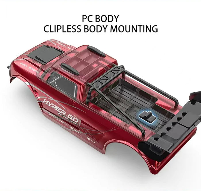 For Adult Shipping From US HYPER GO MJX 10210 10303 10304 1:10 Rc Car Off Road 4X4 Remote Control Rc Truck Rc Toys Car 2.4G Brushless High Speed RC