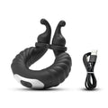 Vibrating Cock Ring Adult Sex Toys for Men, 10 Vibrating Modes Penis Ring Vibrator with Clitoral Stimulator, Male Couple Sex Toy