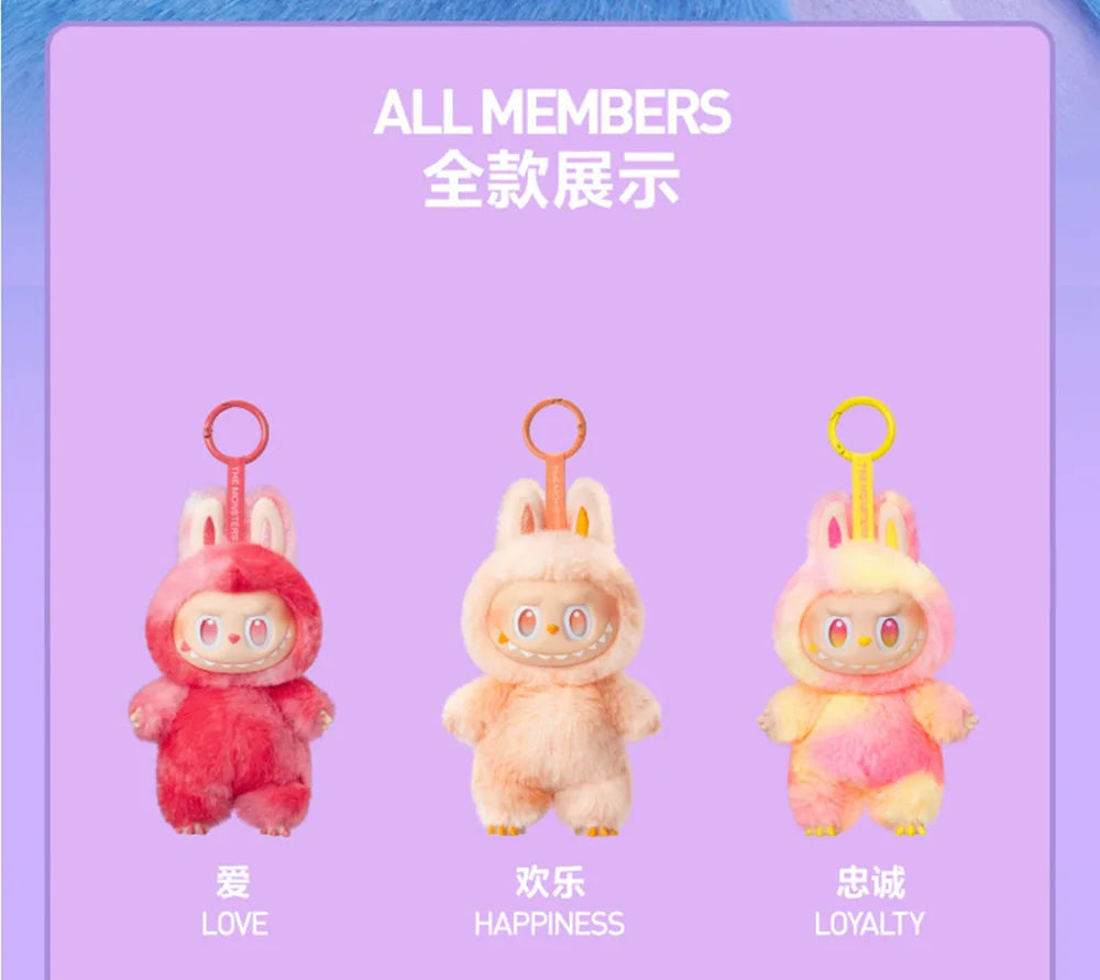 Genuine Labubu 3.0 Big into Energy Plush Doll - Pop Mart Official Blind Box Soft Collectible Toys Home Decor