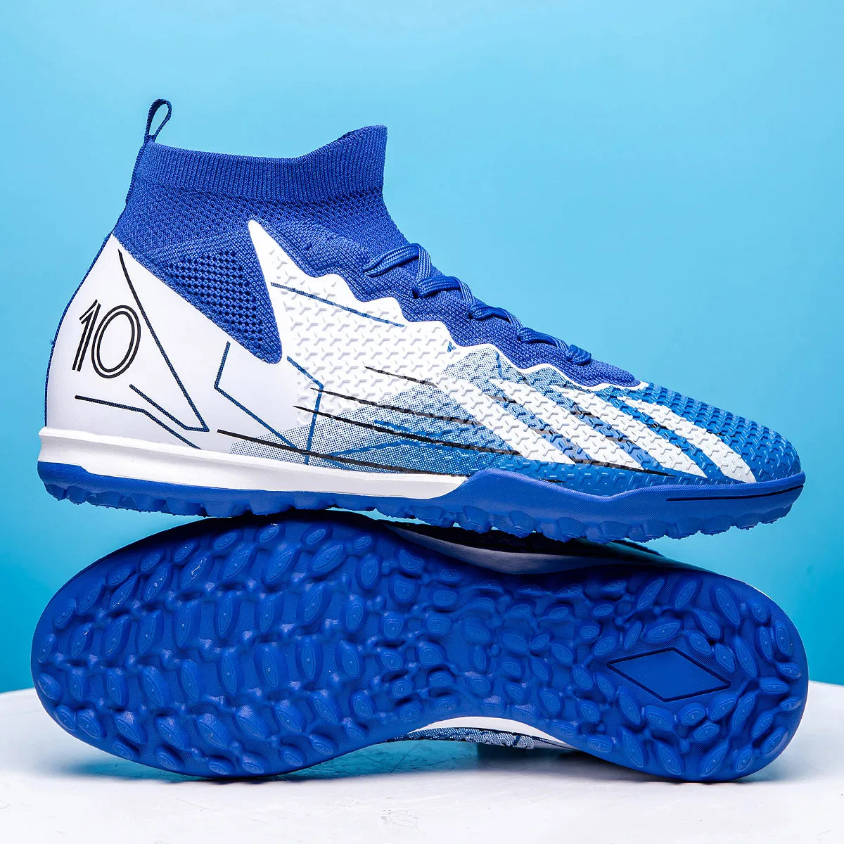 New competition-level football shoes, universal for men and women, professional game training sports shoes, short studs, crushed