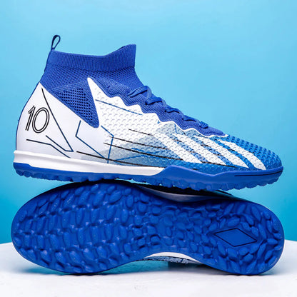 New competition-level football shoes, universal for men and women, professional game training sports shoes, short studs, crushed