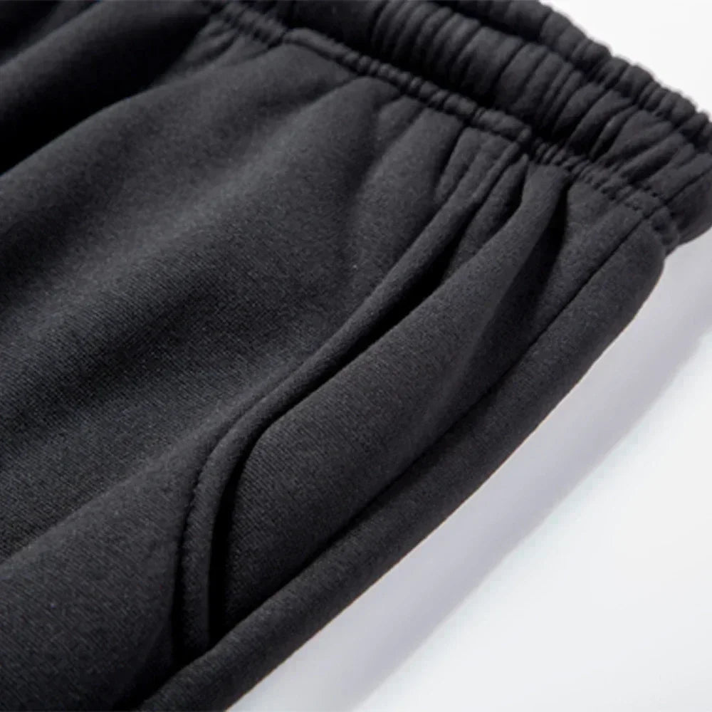 2025 letter printed sportswear set men's hooded sweatshirt long pants set spring and autumn winter warm suit