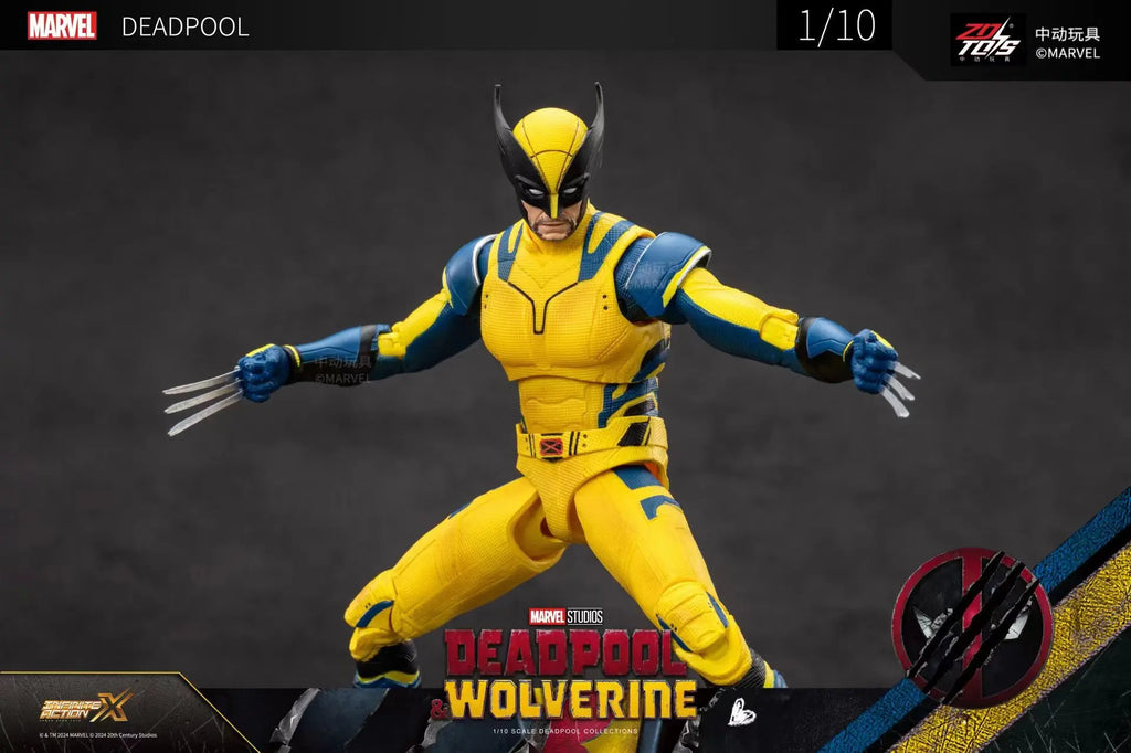 ZD Toys Deadpool & Wolverine Action figures Deadpool Boxed Wolverine  Collection Adult Action Figures Kids Toy