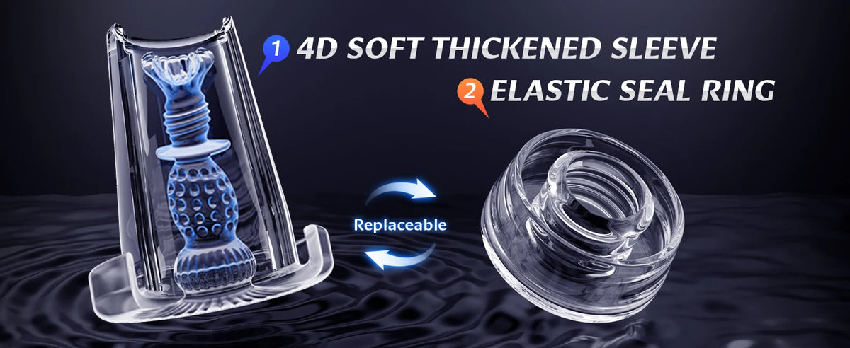 Vibrating Suction Stroker for Men