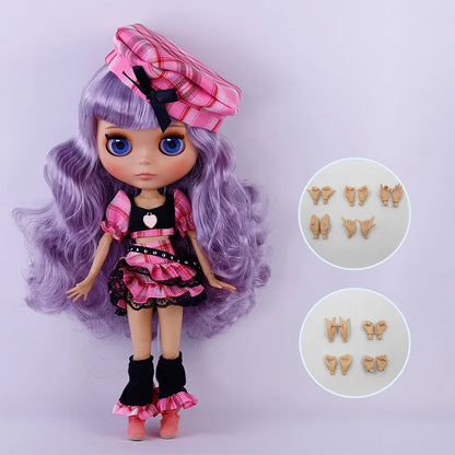 ICY DBS Blyth Doll Tan Skin Matte Face With Eyebrows Special Price 1/6 BJD JOINT body Neo Anime