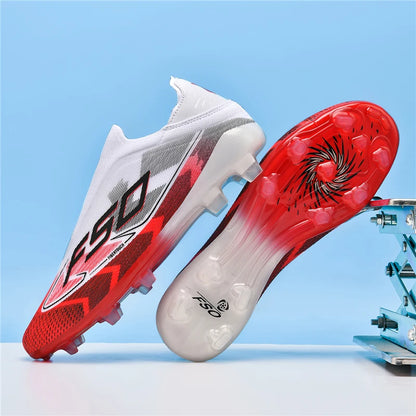 New Men Soccer Shoes Match Adult Cleats Football Boots Breathable Non Slip Training Outdoor Sport Boys Long Spikes Comfortable