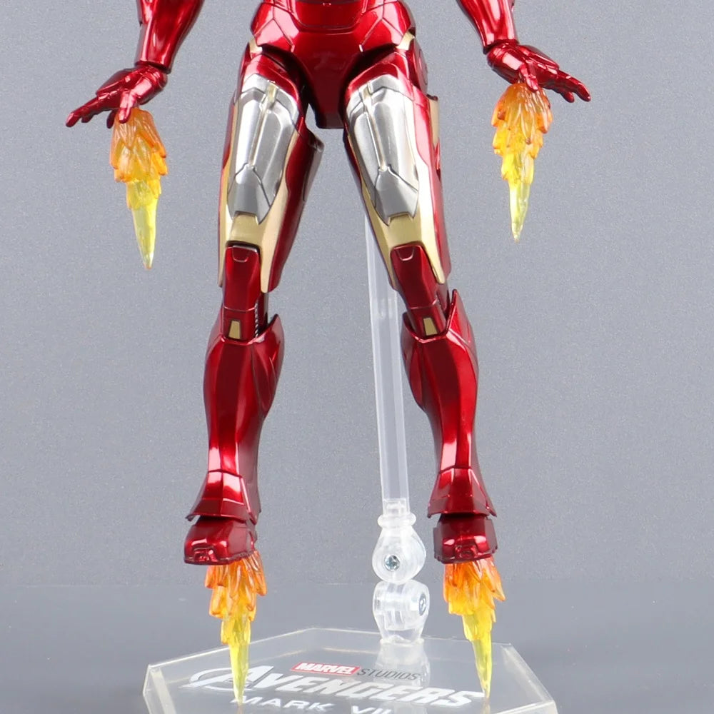 ZD Toys Iron Man Action Figure Joint Movable MK1 MK3 MK6 MK7 MK42 MK45 MK50 MK85 MK17 MK33 MK39 Adult Collection Figure Gift