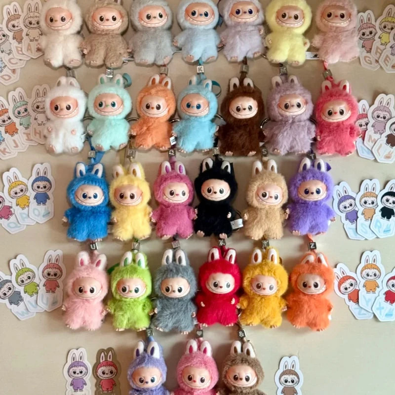 POP MART LABUBU V4 (A-Z) The Monsters Pin for Love Series Blind Box Anime Action Figure Surprise Gift