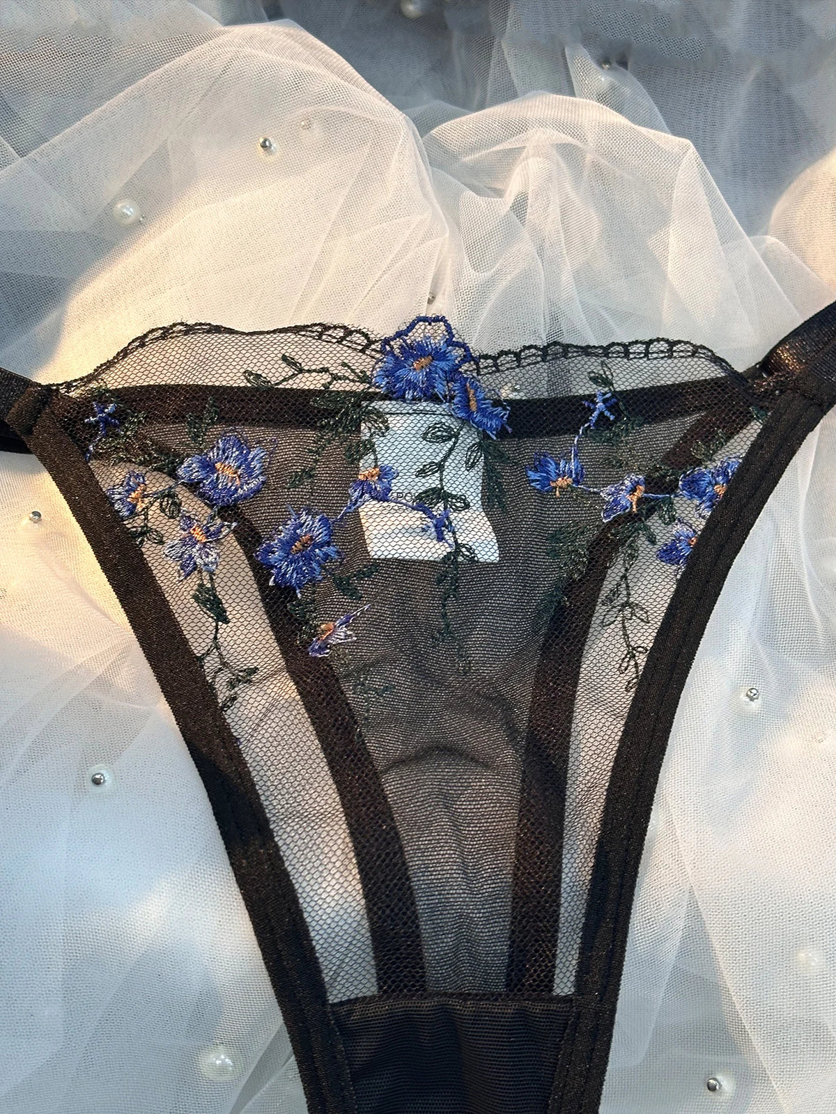 Women's Floral Print Bra & Panty Set