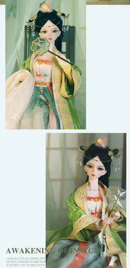 DBS 1/3 BJD toy Dream Fairy Season Series mechanical joint Body hand-painted makeup high quality 60cm collection doll sd