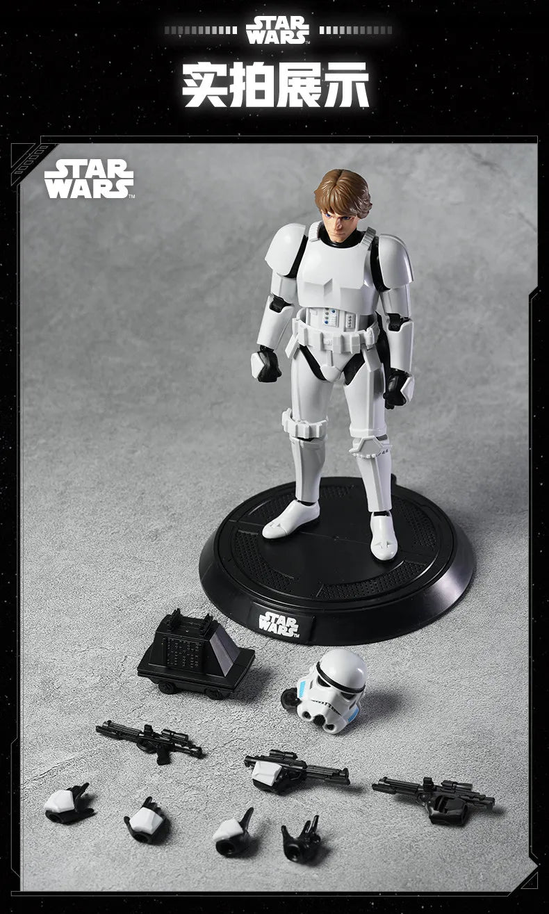 Blokees Star Wars Action Figure Darth Vader Dark Trooper Stormtrooper Anime Collection Toys Model For Children Gift