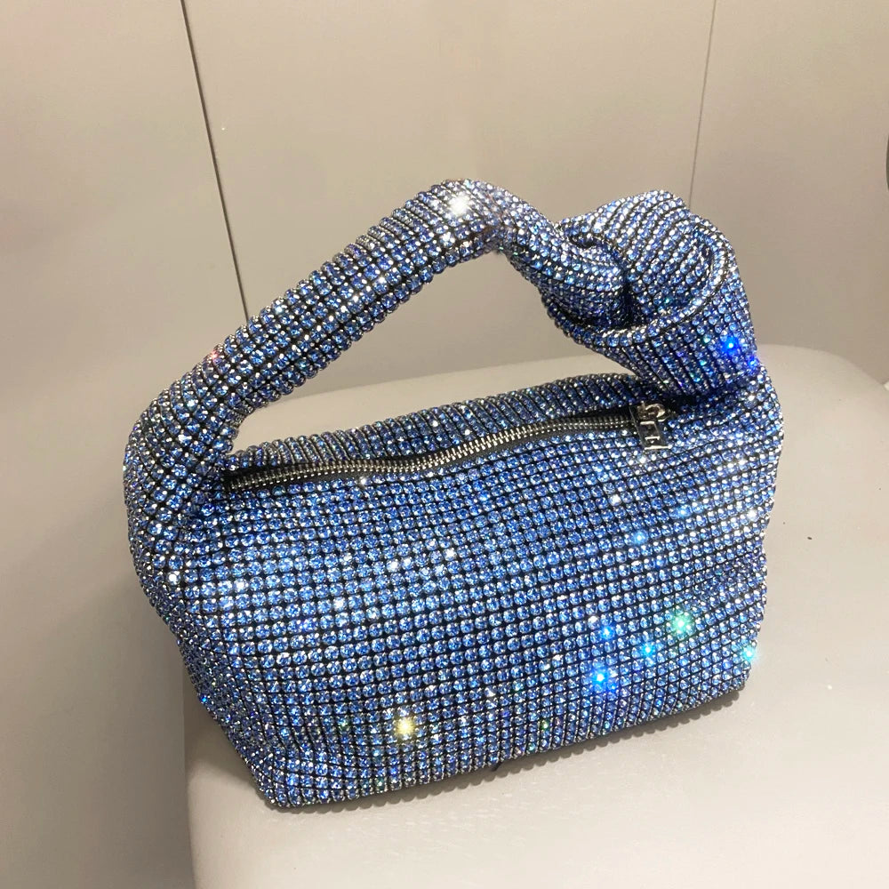 Women's Crystal Rhinestone Evening Clutch Bag – Banquet & Party, 7 Colors
