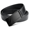 DINISITON Fashion business men's belts, authentic luxury brand belts, metal buckles, high-quality soft belts