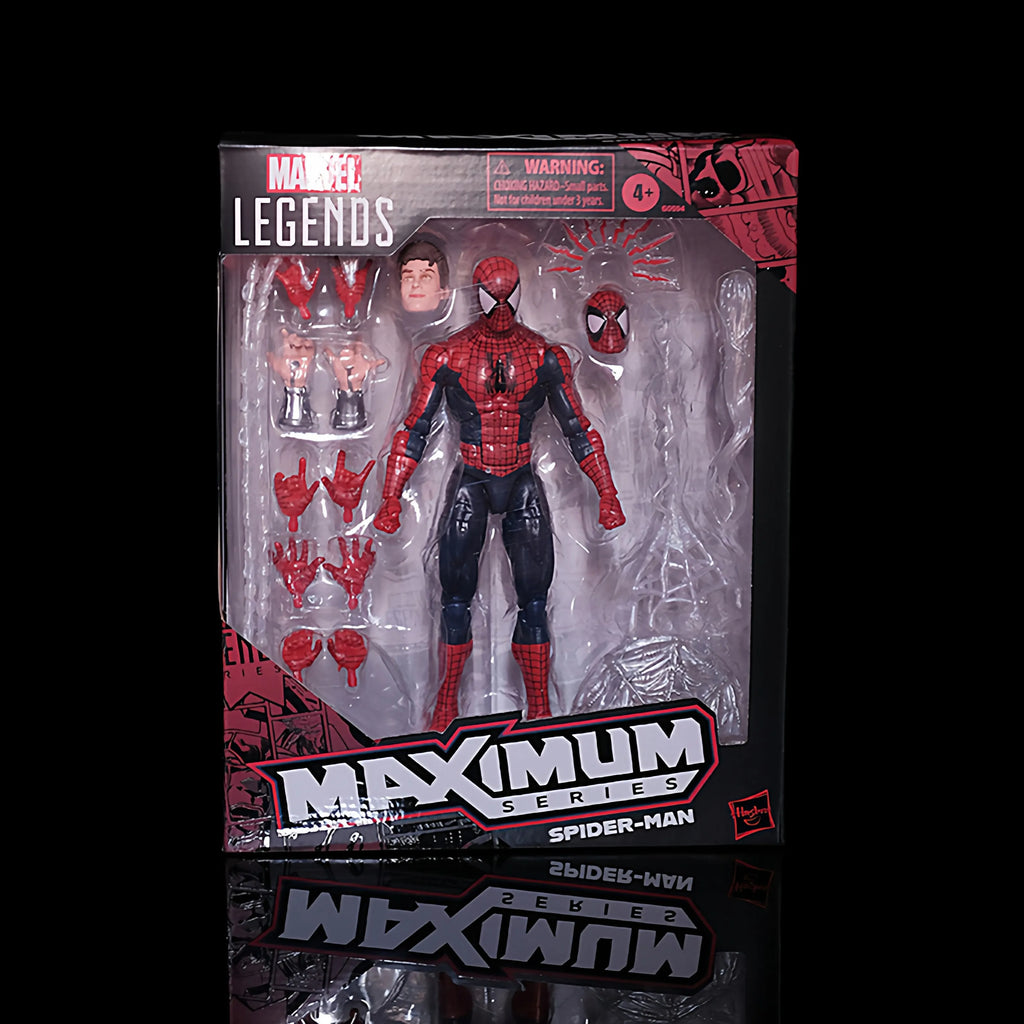 ML Ultimate Maximum Series Spider - Man Action Figure 6 Inch High Quality Ko Collectible Model Doll Gifts In Stock