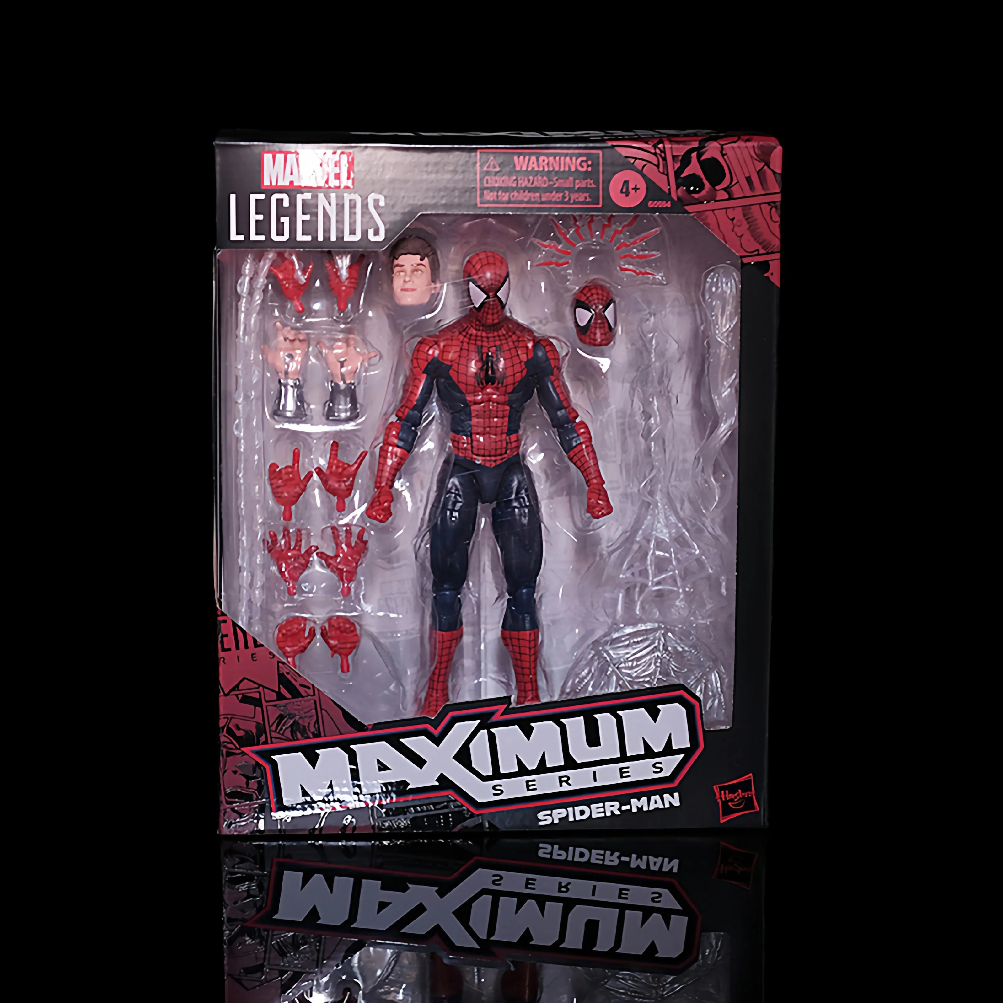 ML Ultimate Maximum Series Spider - Man Action Figure 6 Inch High Quality Ko Collectible Model Doll Gifts In Stock