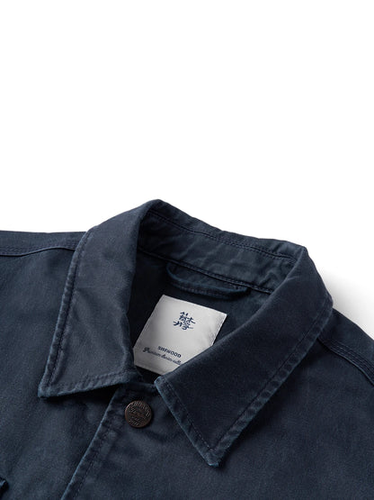 SIMWOOD High Standard Autumn New Waxed Southern Jackets Men Vintage Enzyme Washed Suede Plus Size Coats