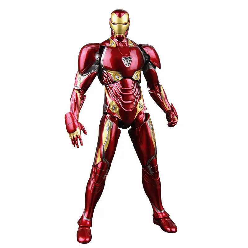 ZD Toys Iron Man Action Figure Joint Movable MK1 MK3 MK6 MK7 MK42 MK45 MK50 MK85 MK17 MK33 MK39 Adult Collection Figure Gift