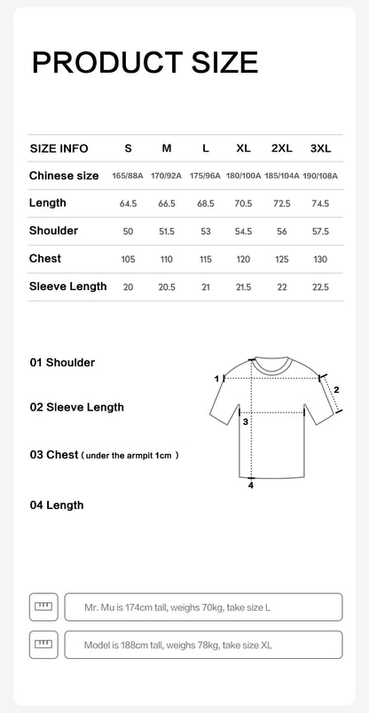 SIMWOOD 2026 Summer New 【Oversize Short Length】240gsm Moisture Wicking Quick Dry T-shirt Men Two-Tone Color Design Tops