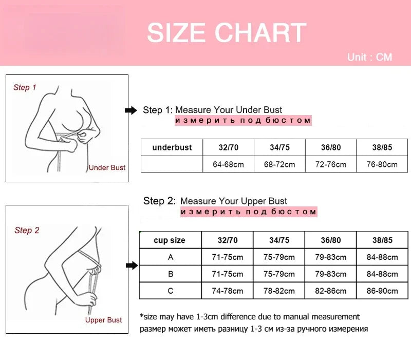 New Red Smooth Push Up Bra for Small Chest, Thickened Seamless Lift, Wireless T-Shirt Bra for A/B Cup