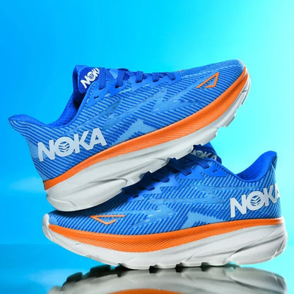 Men's Running Shoes Luxury Shoes Trainer Race Jogging Cushioning Outdoor Breathable Couple Non-Slip Sneakers Mesh Off-road Shoes