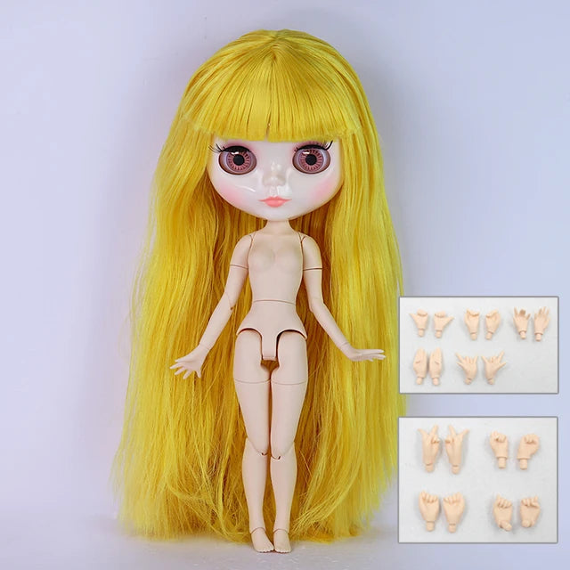 ICY DBS Blyth Doll 1/6 BJD Toy  Joint Body Set for Special Sale Random Eyes 30cm Anime Girl Gift
