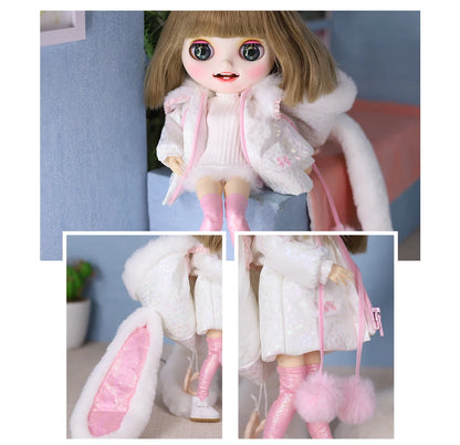 ICY DBS Blyth Doll 1/6 Clothing Joint Body Princess Dress Casual Clothing Toy Gift