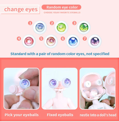 DBS DREAM FAIRY Maytree OB11 doll 13 ball joint body eyeball head hand collectible toy SD gift BJD