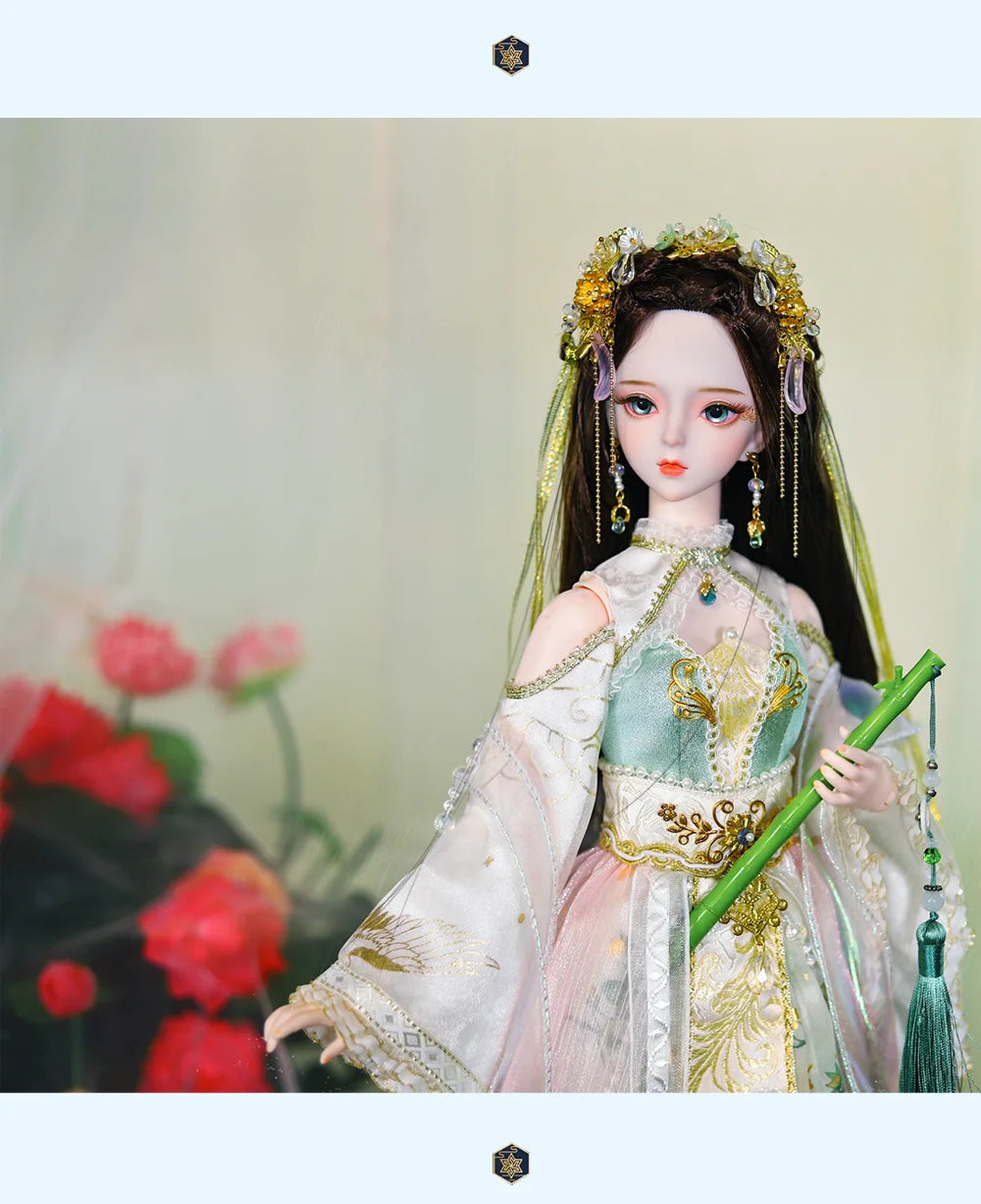 DBS 1/3 BJD toy Dream Fairy Season Series mechanical joint Body hand-painted makeup high quality 60cm collection doll sd