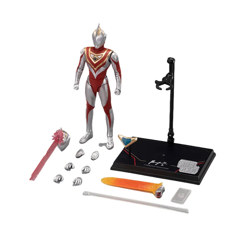 ZD Toys Ultraman Tiga Action Figure Joint Movable Agul Geed Trigger Ace Seven Jack Ultraman Adult Collection Figure Gift