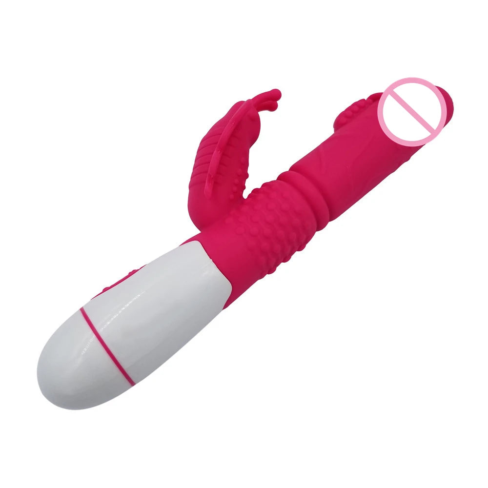 Rabbit Vibrator Vagina Clitoris Massager Female Masturbation Electric Motor Adult Product Dildo Sex Toys