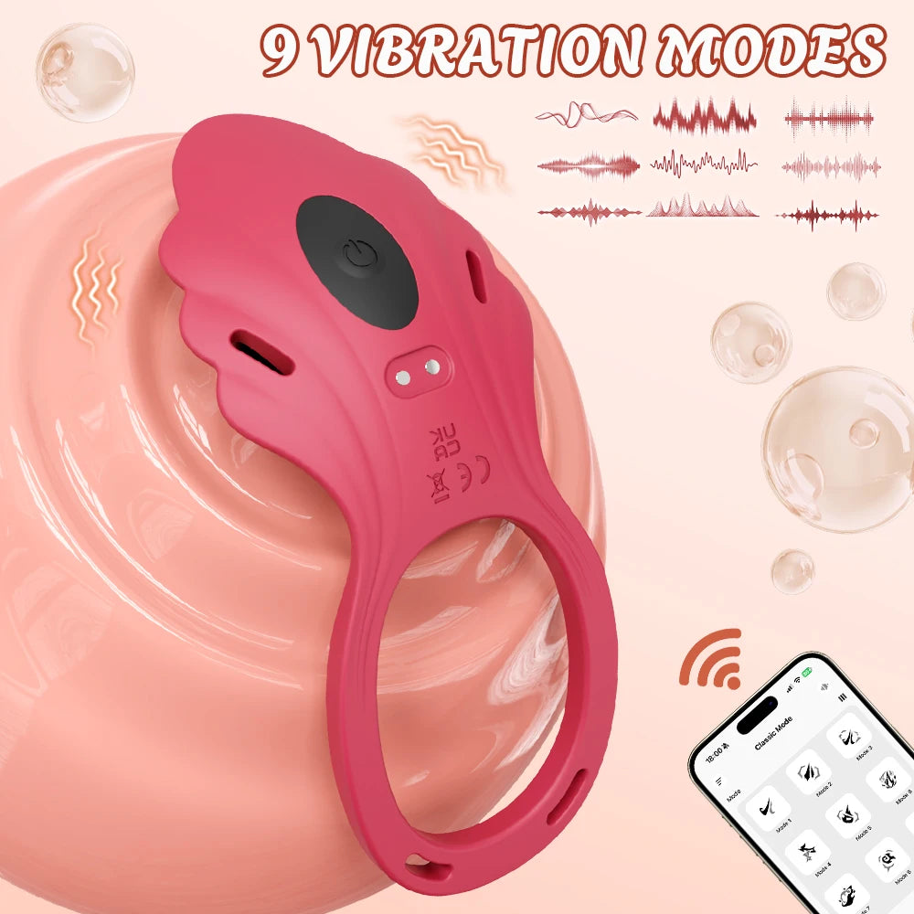 Adult Sex Toys Wearable Panty Vibrator Female Couple Sex Toy ,Vibrating Penis Ring Clitoral Stimulator,APP Controlled Vibrator