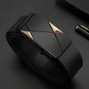 Stylish Men's PU Leather Belt - Fashion Belts for Daily Life, Leisure, Party, Festival, Work, and Business Automatic Buckle