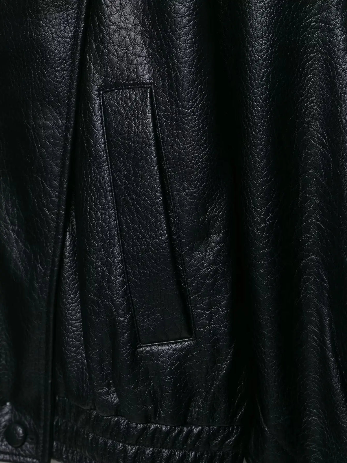 TFMLN 2025 Women Faux Leather Loose Jacket High Street Stand Collar Long Sleeve Coat Fashion Causal Zipper Outwear Autumn Winter