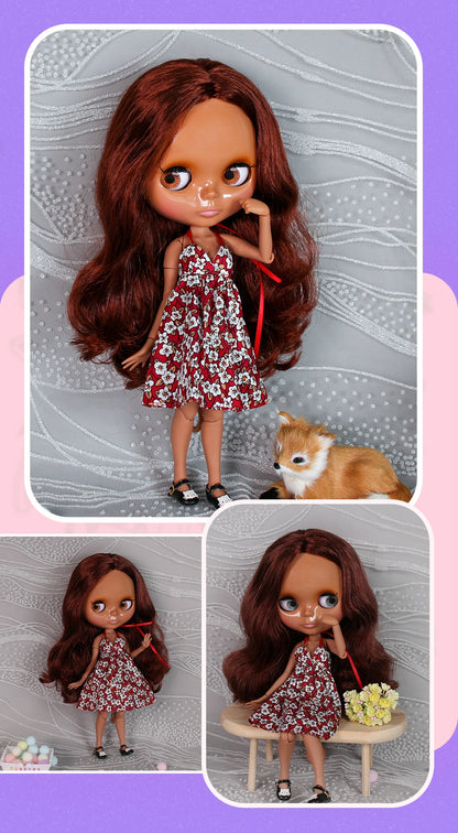 ICY DBS Blyth Doll 1/6 BJD Anime Doll Joint Body White Skin Matte Face Special Combo 30cm TOY