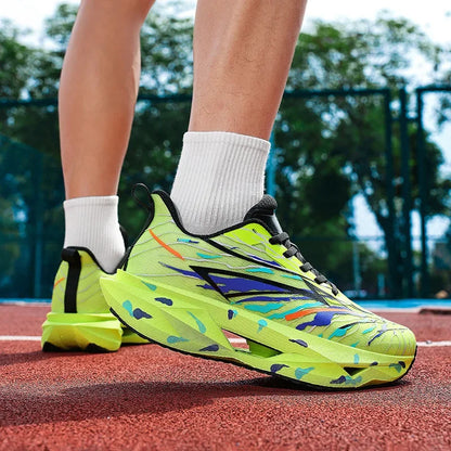 Marathon Men Running Shoes Breathable Lightweight Carbon Board Trend Athletic Speciality Sports Shoes Women's Sneakers Women