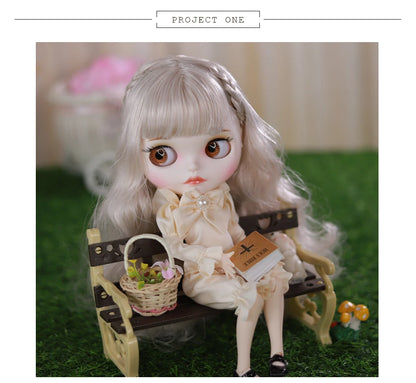 ICY DBS Blyth doll joint body temperament dress casual sports skirt toy anime set