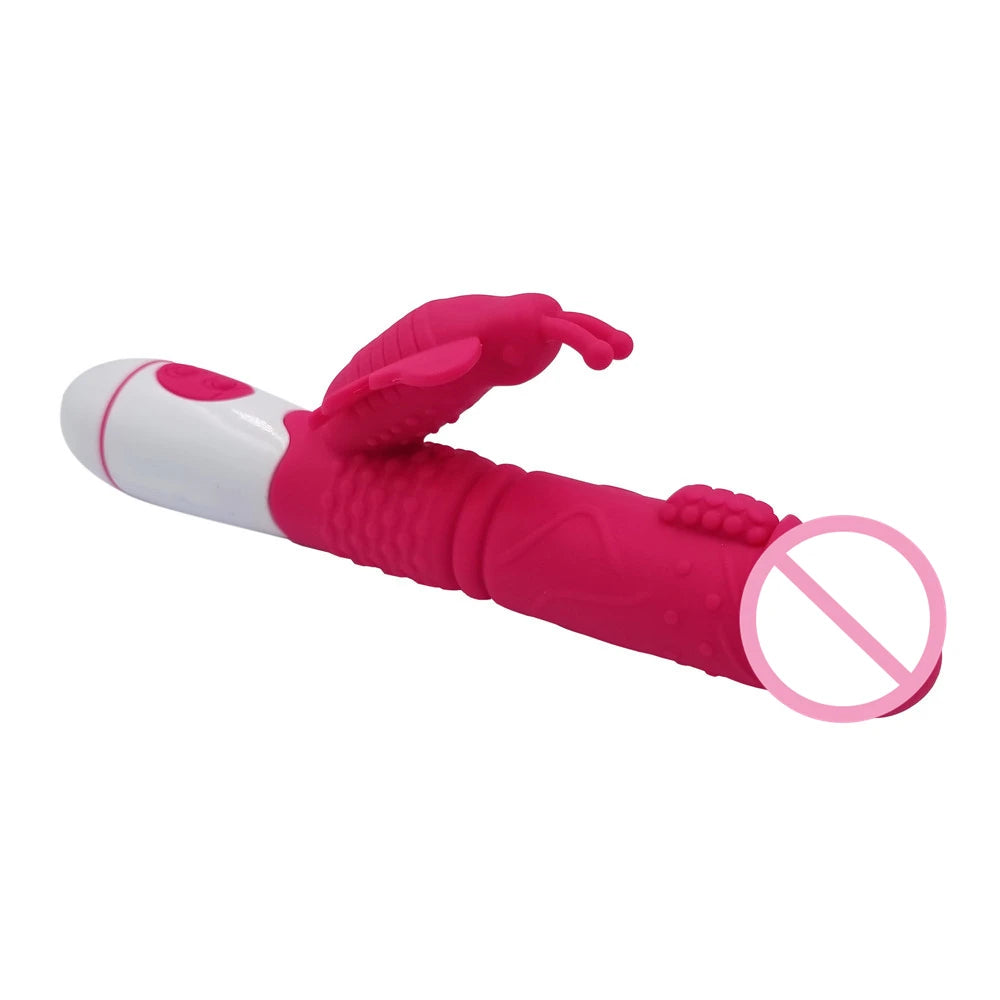 Rabbit Vibrator Vagina Clitoris Massager Female Masturbation Electric Motor Adult Product Dildo Sex Toys